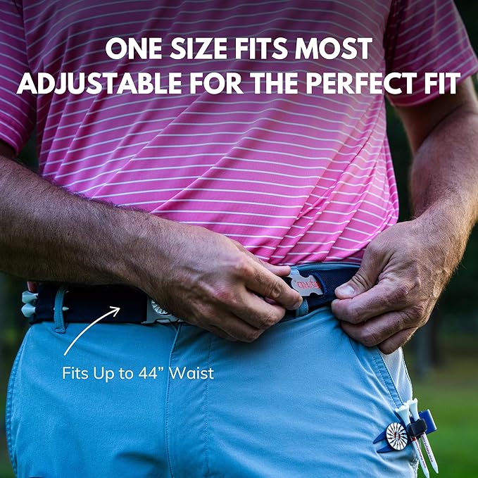 THE BYRD GOLF BELT - Black Crow