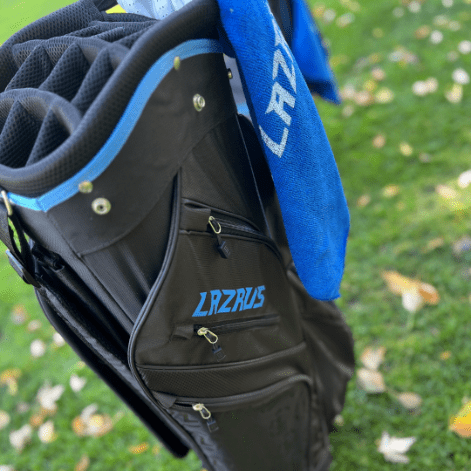 Lazrus Golf Premium Black Golf Bags