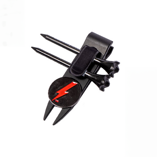 THE BYRD GOLF DIVOT CLYP - Black Raven