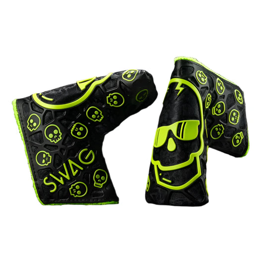 Swag Golf -  Eclipse Ecto Flare Skull TPU Blade Putter Headcover