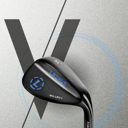 Lazrus Golf - Milled V Wedges Set (52°, 56° & 60°)