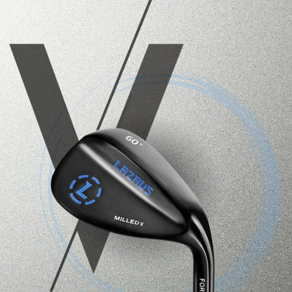 Lazrus Golf - Milled V Wedges Set (52°, 56° & 60°)