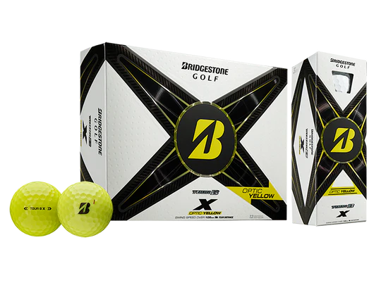 Bridgestone Tour B X Optic Yellow 2024 Golf Balls