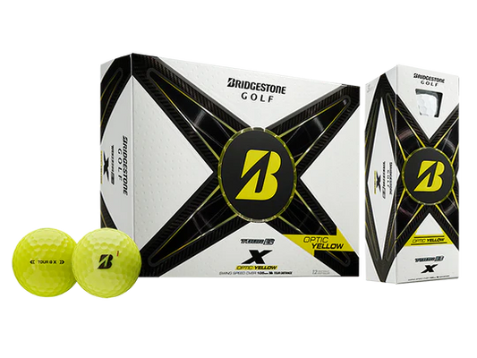 Bridgestone Tour B X Optic Yellow 2024 Golf Balls