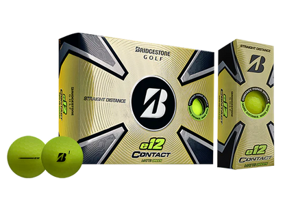 Bridgestone e12 Contact Matte Green 2023 Golf Balls