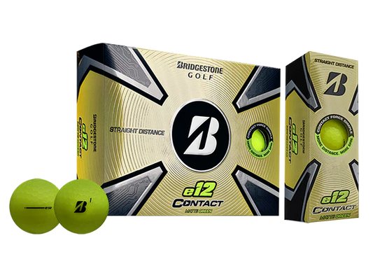 Bridgestone e12 Contact Matte Green 2023 Golf Balls