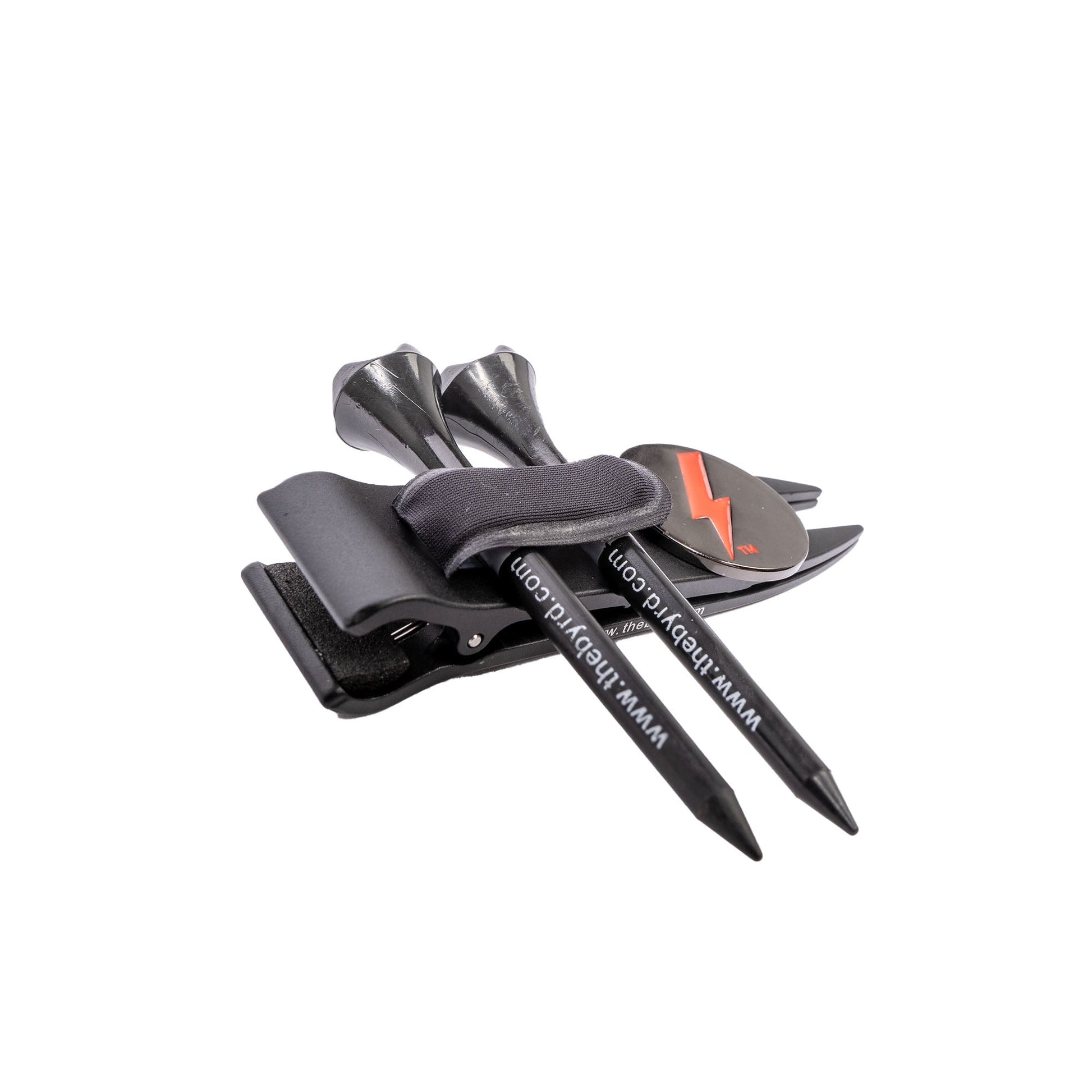 THE BYRD GOLF DIVOT CLYP - Black Raven