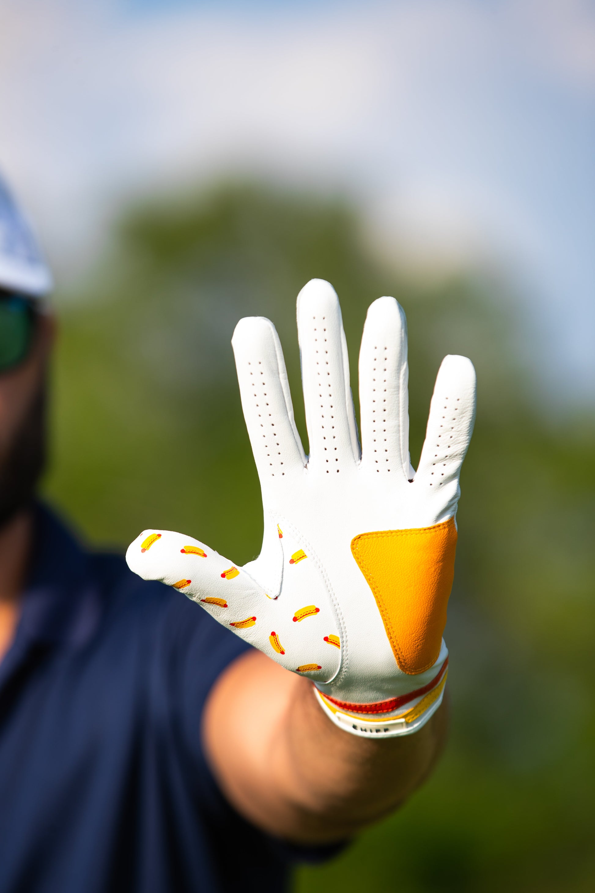 "Hot Dog" Golf Glove