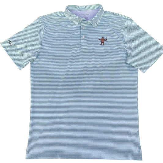 Polo - Green Striped It