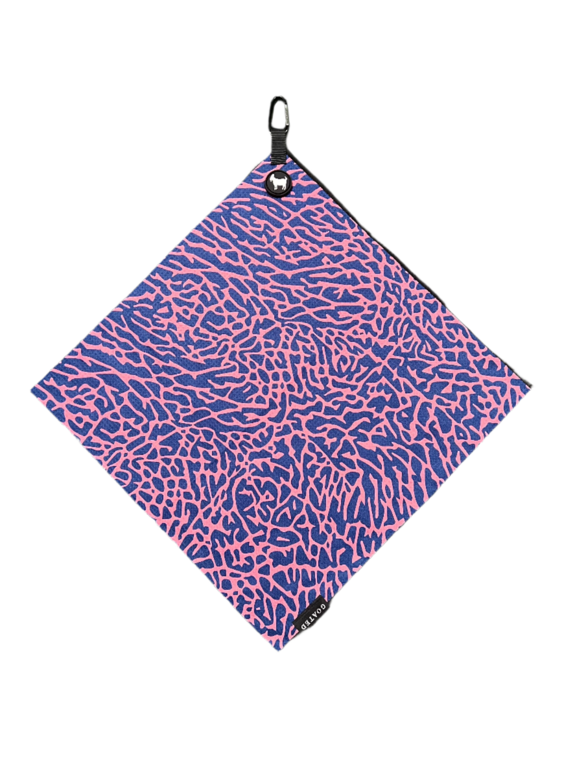 THE NAVY/PINK CEMENT GOLF TOWEL