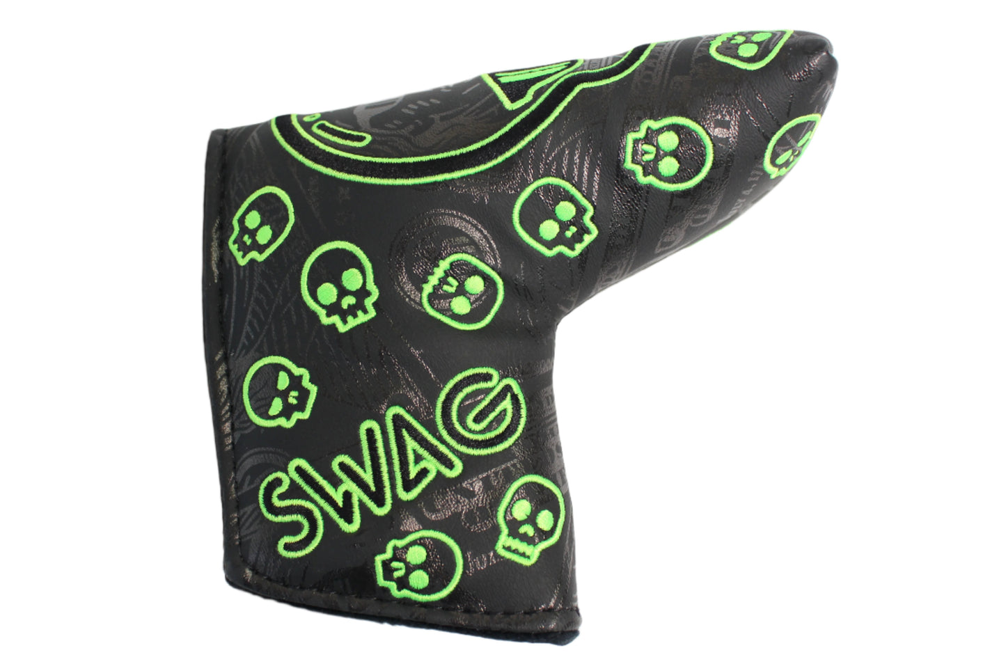 Swag Golf - Skull Benjamin *opened, no bag* Mystery Box Blade Putter Headcover