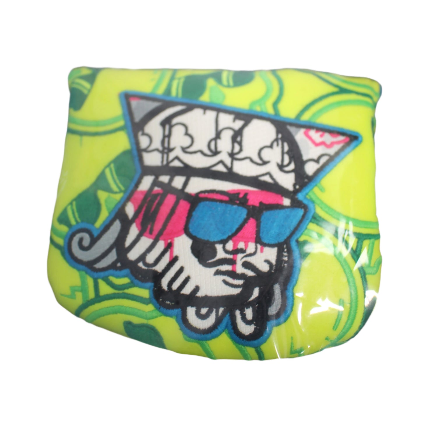 Swag Golf - Recycled King Green/Pink/Blue Mallet Putter Headcover