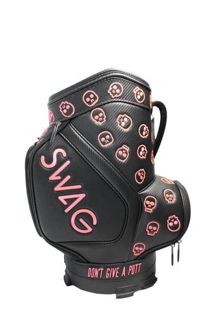 Swag Golf - COTM Pink Skulls Den Caddy Bag