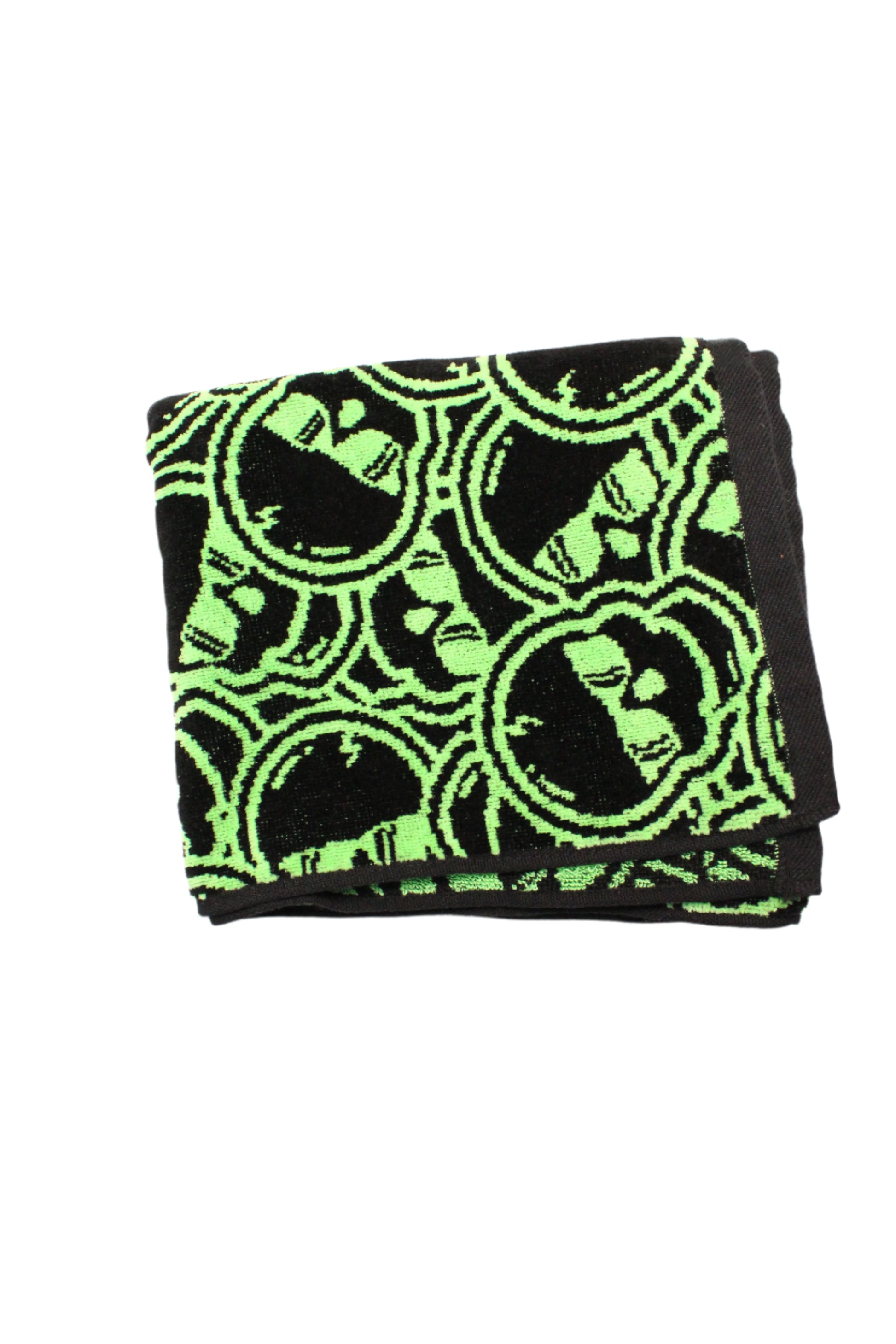 Swag Golf - Stacked Skulls Green/Black Golf Towel