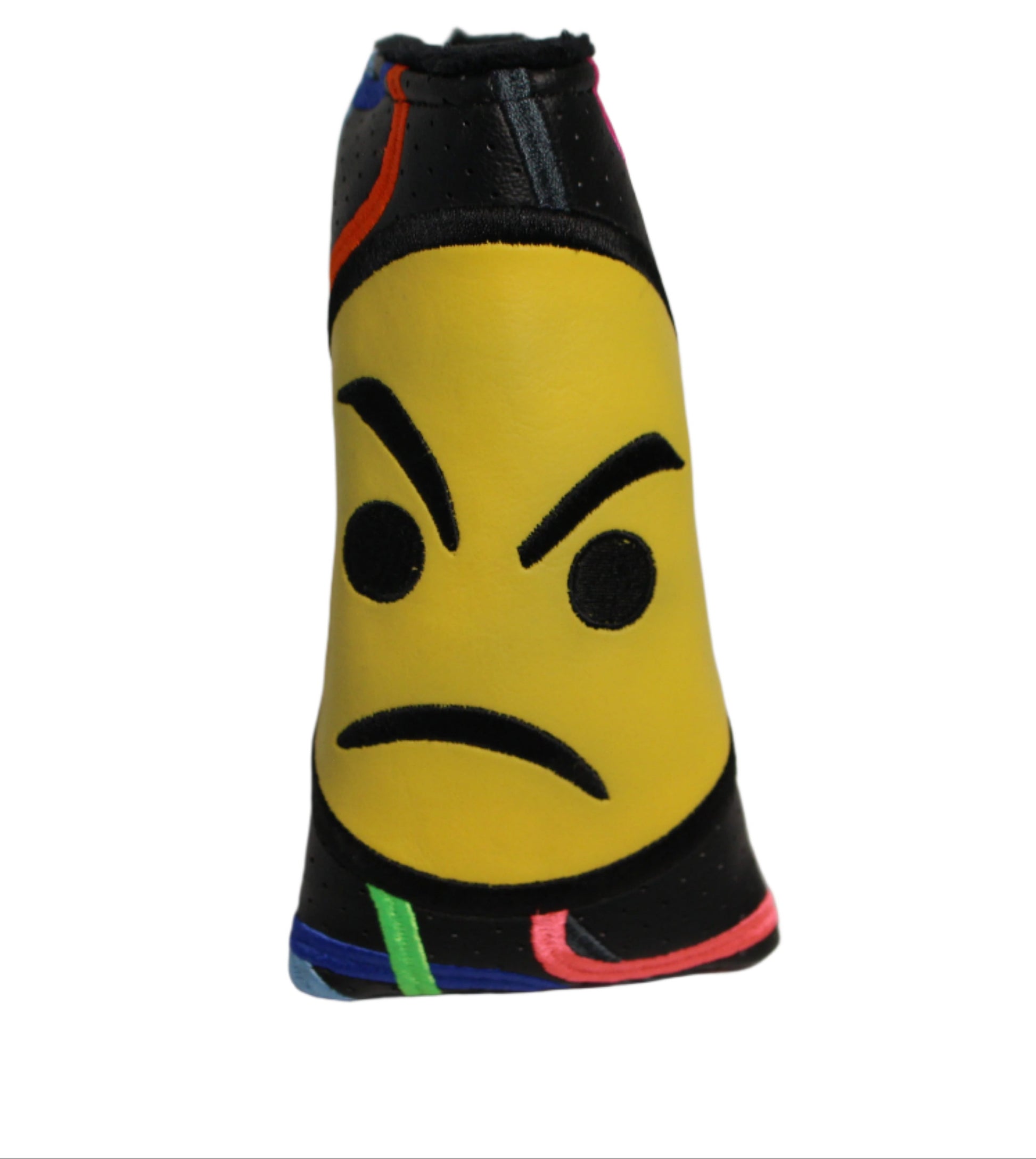 Piretti - Tour Only Confetti Frown Black/Yellow Blade Putter Headcover