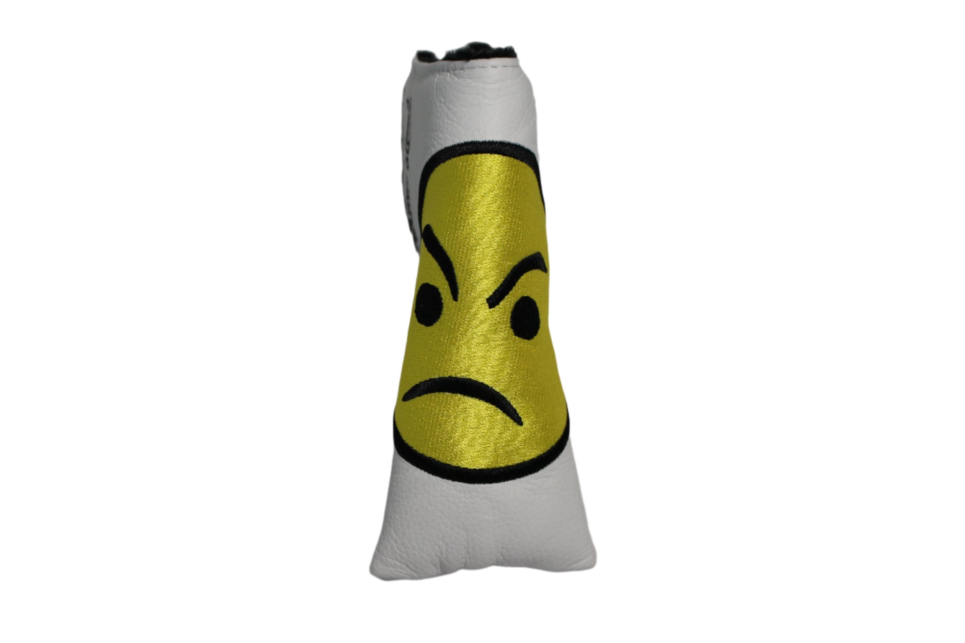 Piretti - Tour Only Frown Face White/Yellow Blade Putter Headcover