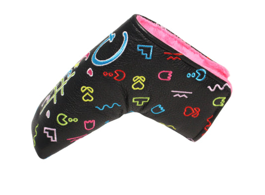 Piretti - Limited Edition Tour Only Retro Neon Blade Putter Headcover