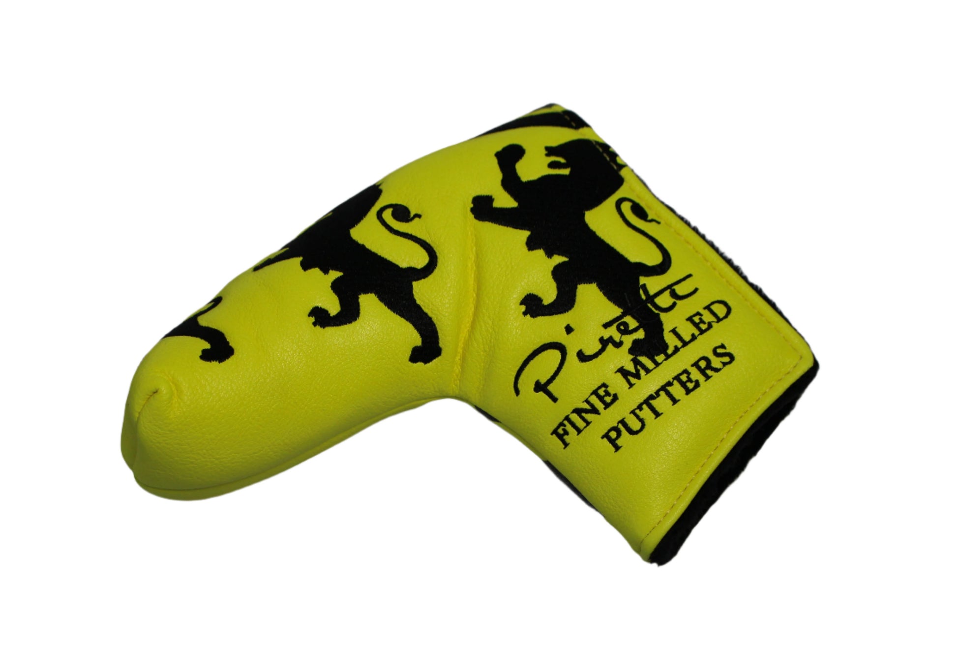 Piretti - Made In USA Fine Milled Putters Yellow/Black Blade Putter Headcover