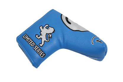 Piretti - Limited Edition Circle P Blue/White Blade Putter Headcover