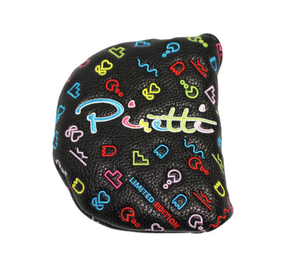 Piretti - Limited Editon Retro Neon Mid-Round Mallet Putter Headcover