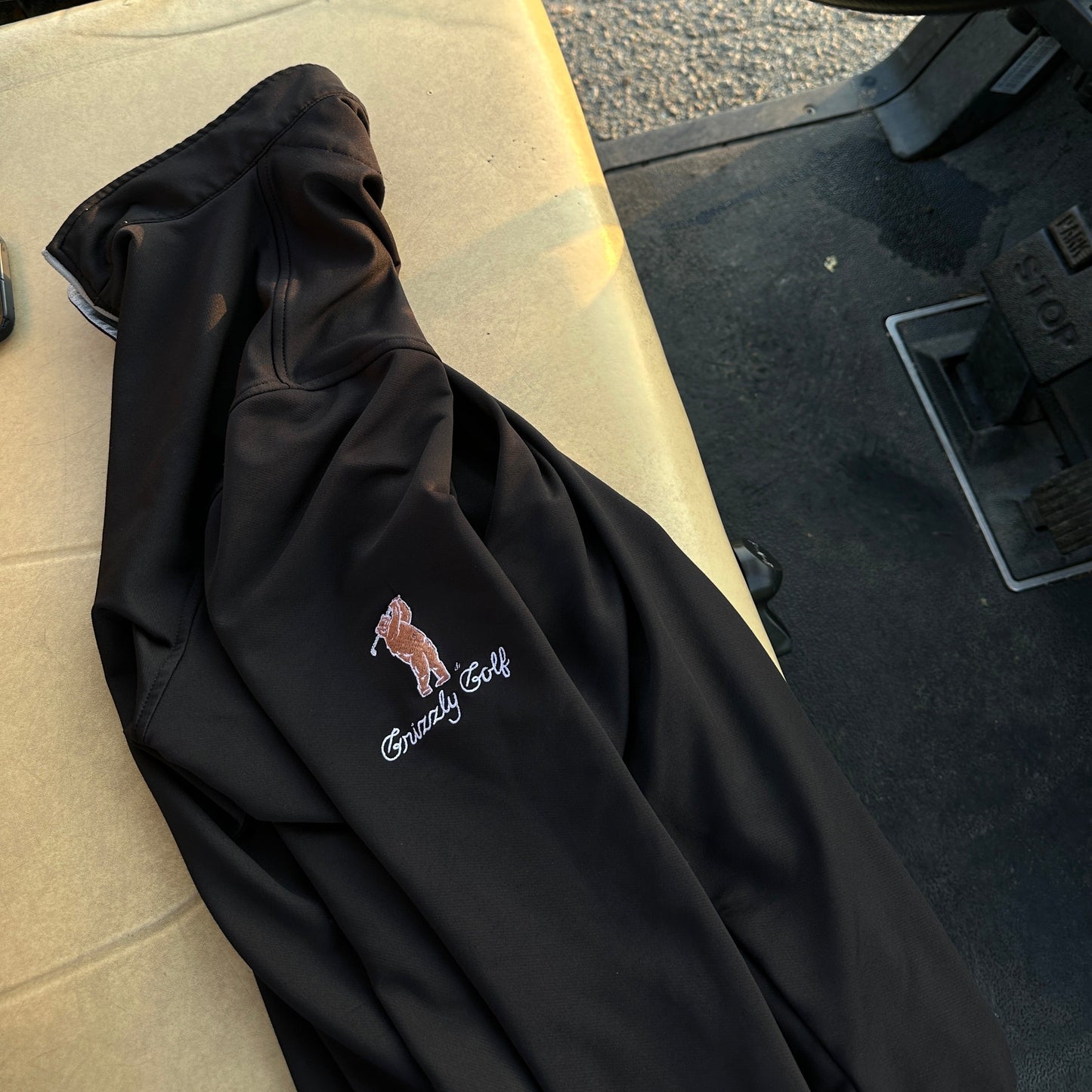 Quarter Zip Pullover - Black