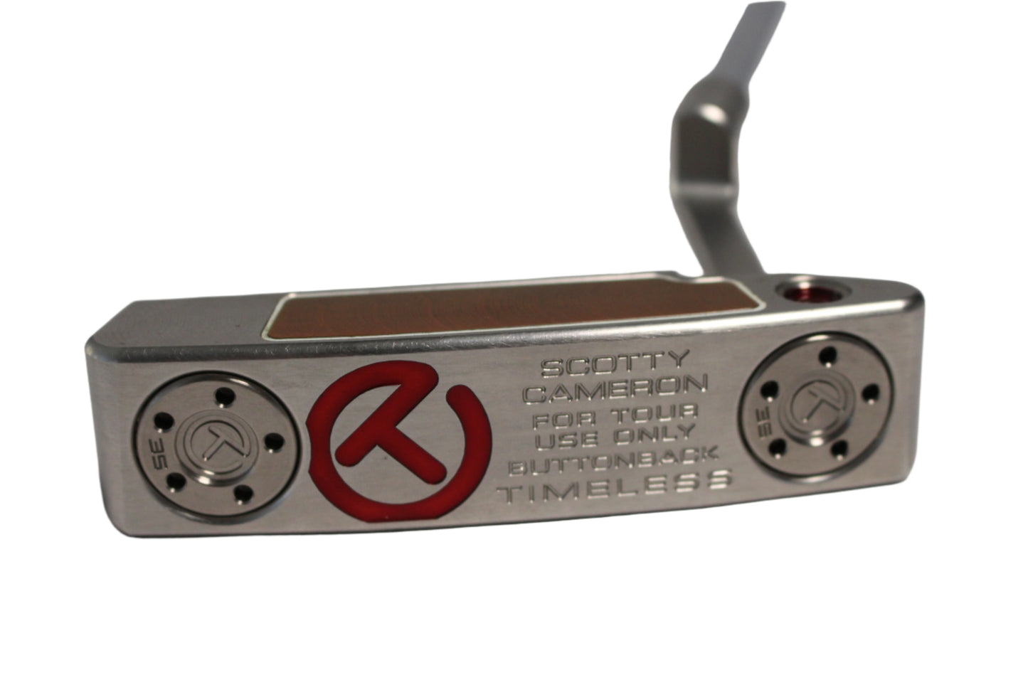 Scotty Cameron Tour Only SSS (Circle T) ButtonBack Teryllium Blade Putter