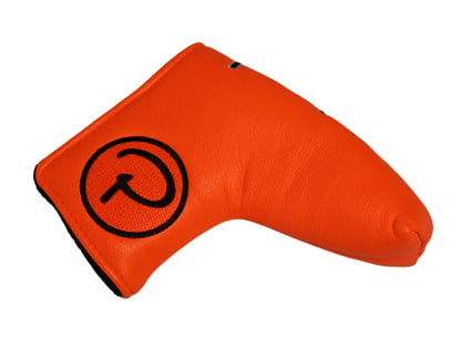 Piretti - Special Edition Circle P Orange/Black Blade Putter Headcover