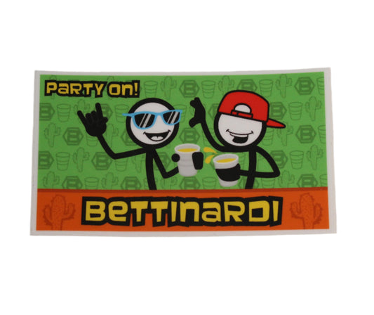 Bettinardi - 2025 Party On! Sticker