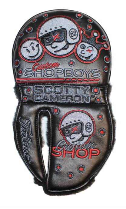 Scotty Cameron - Custom Shop Johnny Racer Grey/Red Mid-Round Mallet Putter Headcover