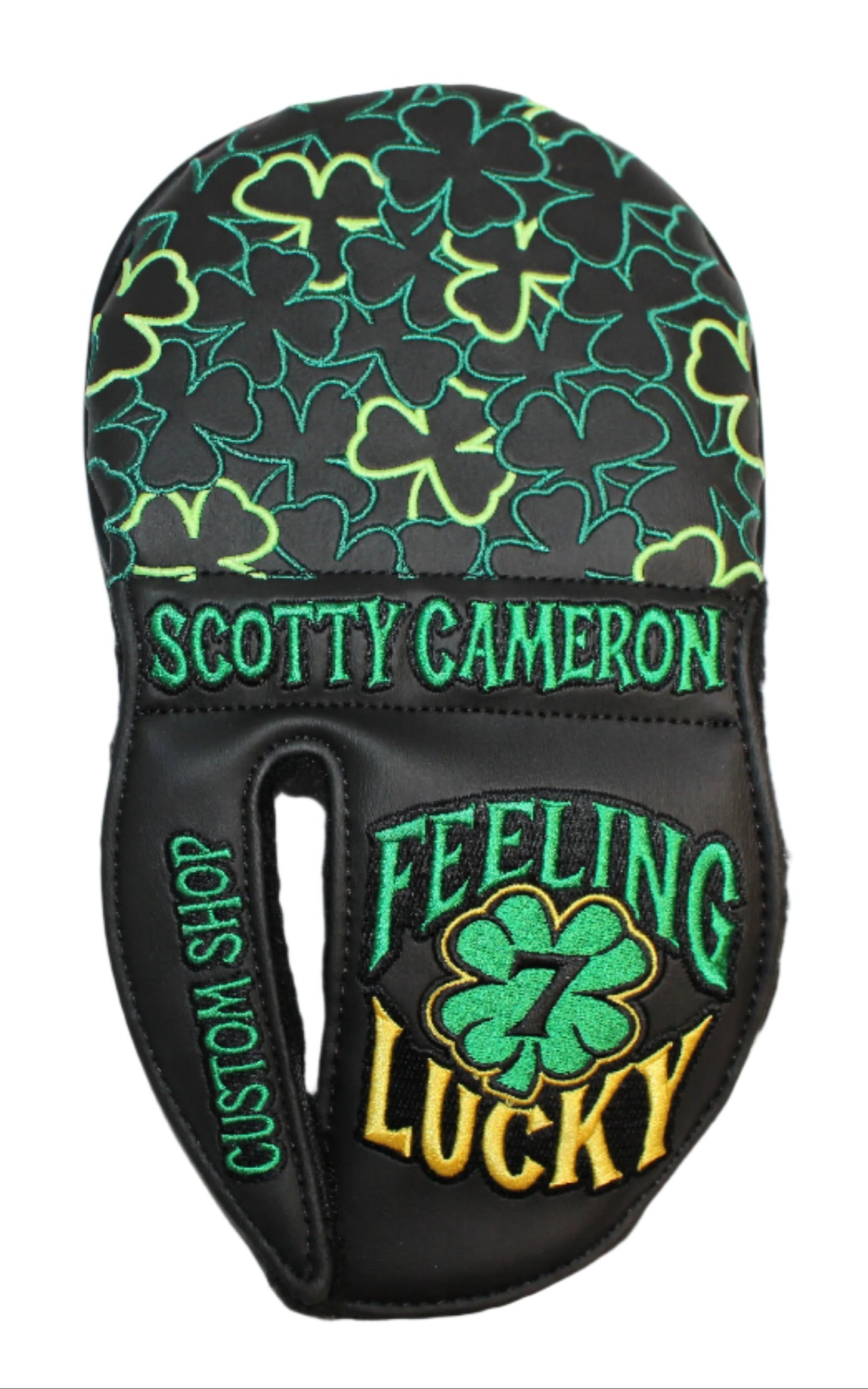 Scotty Cameron - Custom Shop Feeling Lucky Four Leaf Mid-Round Mallet Putter Headcover