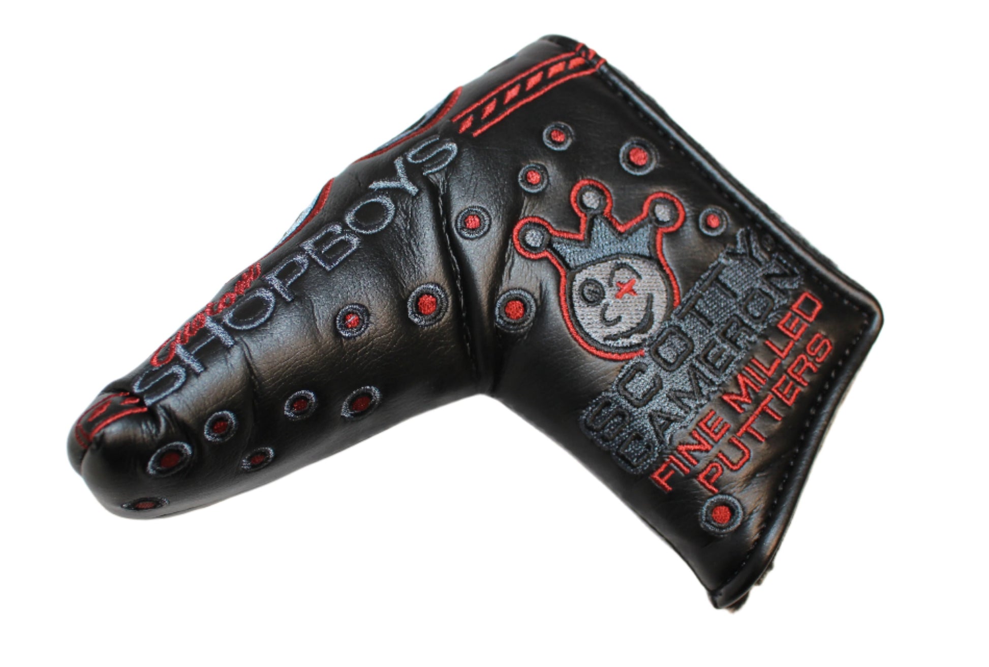 Scotty Cameron - Custom Shop Johnny Racer Grey/Red Blade Putter Headcover