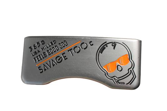 Pre-Owned SWAG Golf Savage Too Center 2nd Gen Blade Putter (NO Headcover) (Above Average)