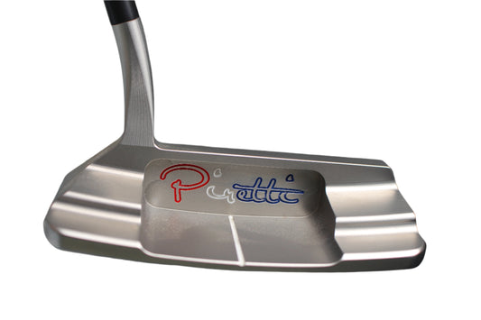 Pre-Owned Piretti Lucca (USA Milled) (Red/White/Blue) 303SS Blade Putter w/ Stability Shaft (Mint)