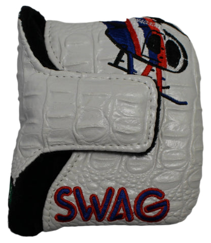 Swag Golf - Private Investigator 2.0 White Mallet Putter Headcover