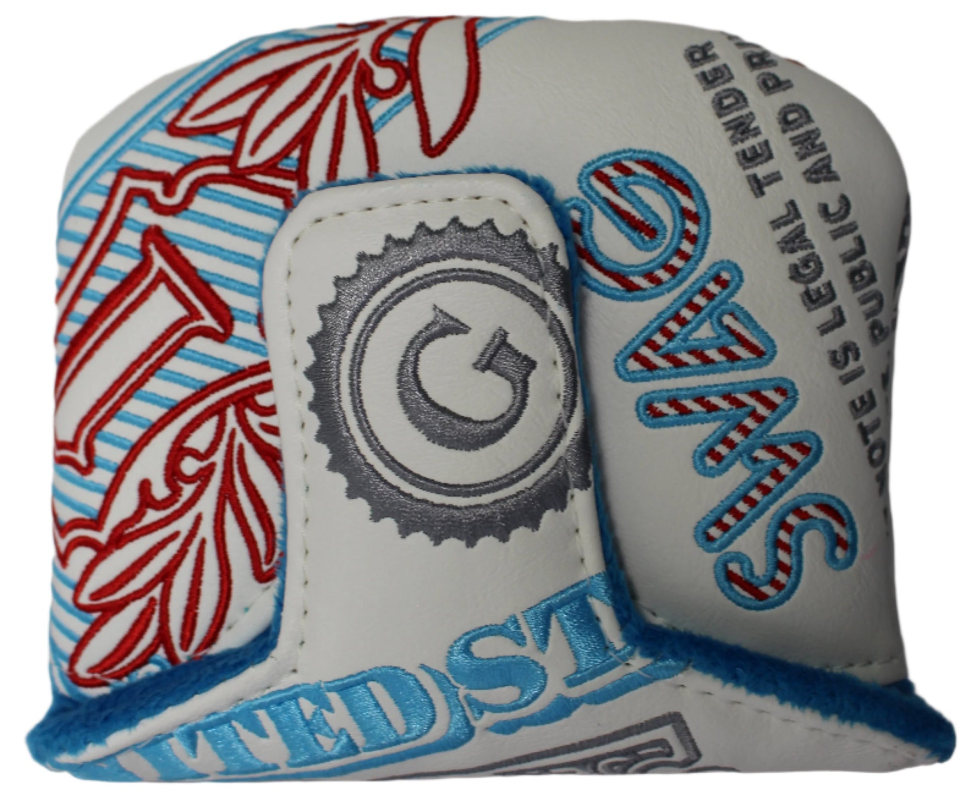 Swag Golf -  Gigantic George White Starter Box Mallet Putter Headcover