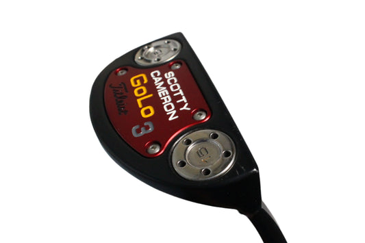 Pre-Owned Scotty Cameron Golo 3 Black Putter W/ 34 Inch Steel Scotty Shaft