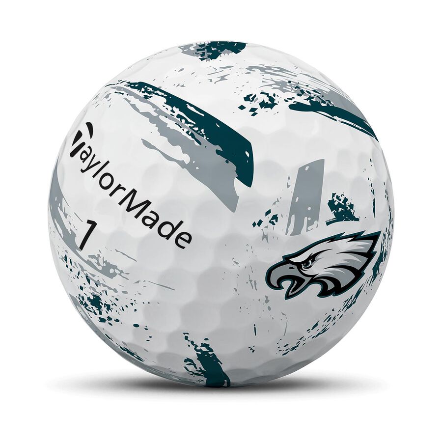 TaylorMade Speed Soft Ink NFL Eagles Golf Balls