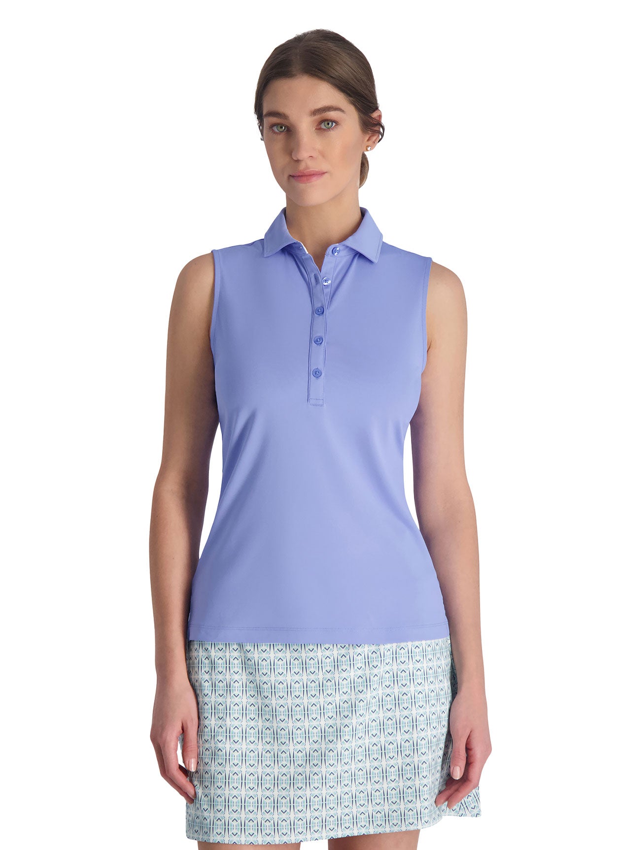 Fairway & Greene Charlotte Jersey Polo Sleeveless