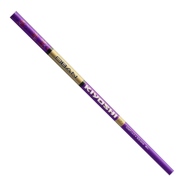 Oban Kiyoshi Purple Wood Shaft