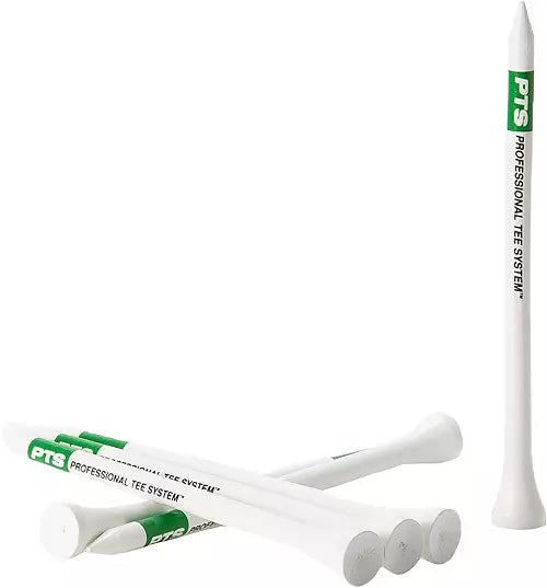 Pride Sports 4" PTS Pro Length Max - 50 Count White/Green Tees