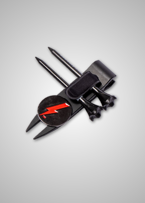 THE BYRD GOLF DIVOT CLYP - Black Raven
