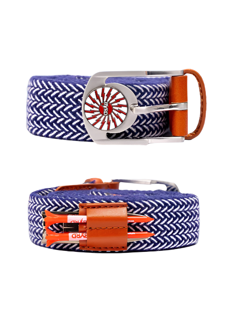 THE BRAIDED BYRD GOLF BELT - Mountain Bluebyrd