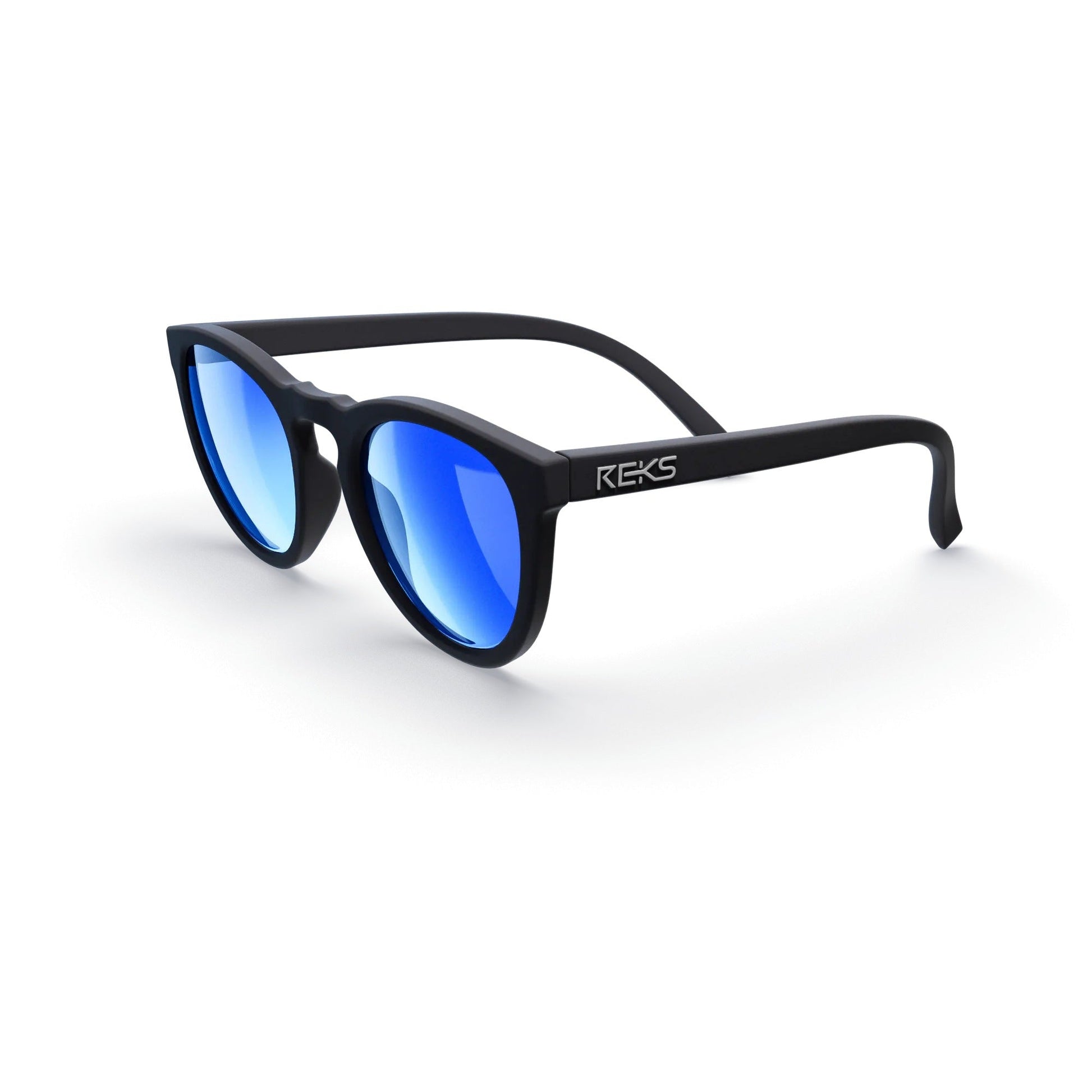 Round Polarized Polycarbonate Sunglasses