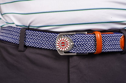 THE BRAIDED BYRD GOLF BELT - Mountain Bluebyrd