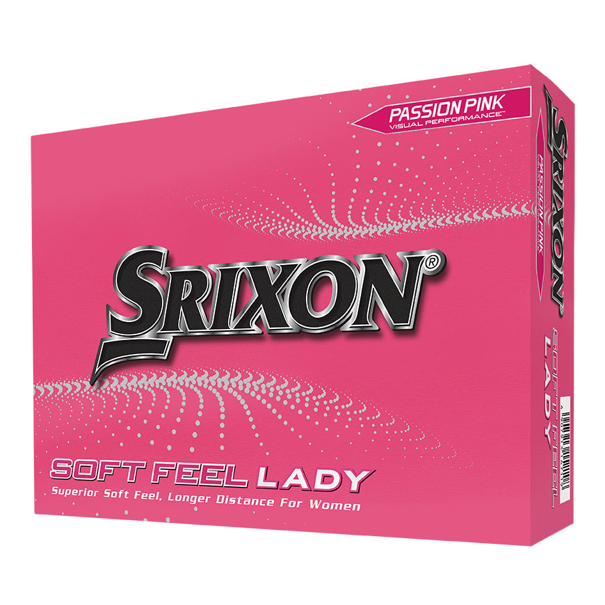 Srixon Soft Feel Lady 8 Passion Pink Golf Balls