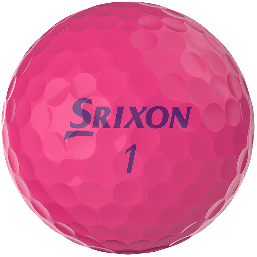 Srixon Soft Feel Lady 8 Passion Pink Golf Balls