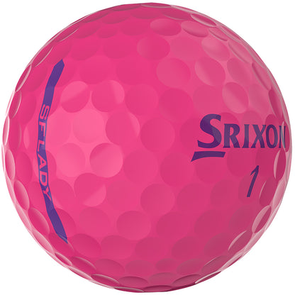 Srixon Soft Feel Lady 8 Passion Pink Golf Balls