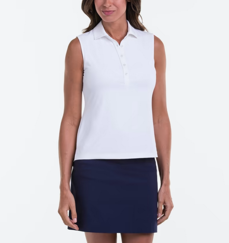 Fairway & Greene Charlotte Jersey Polo Sleeveless