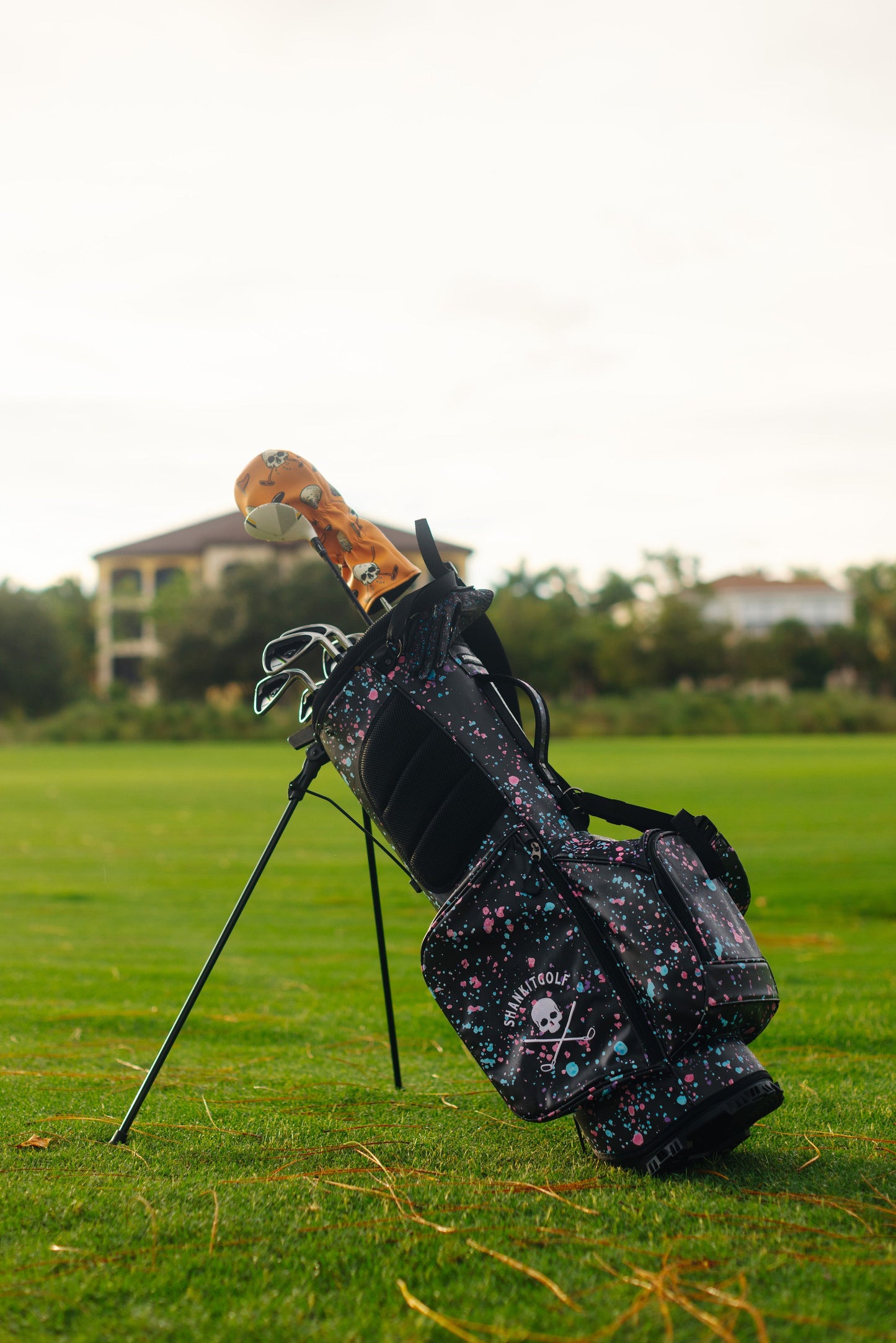 Paint Splatter Golf Bag