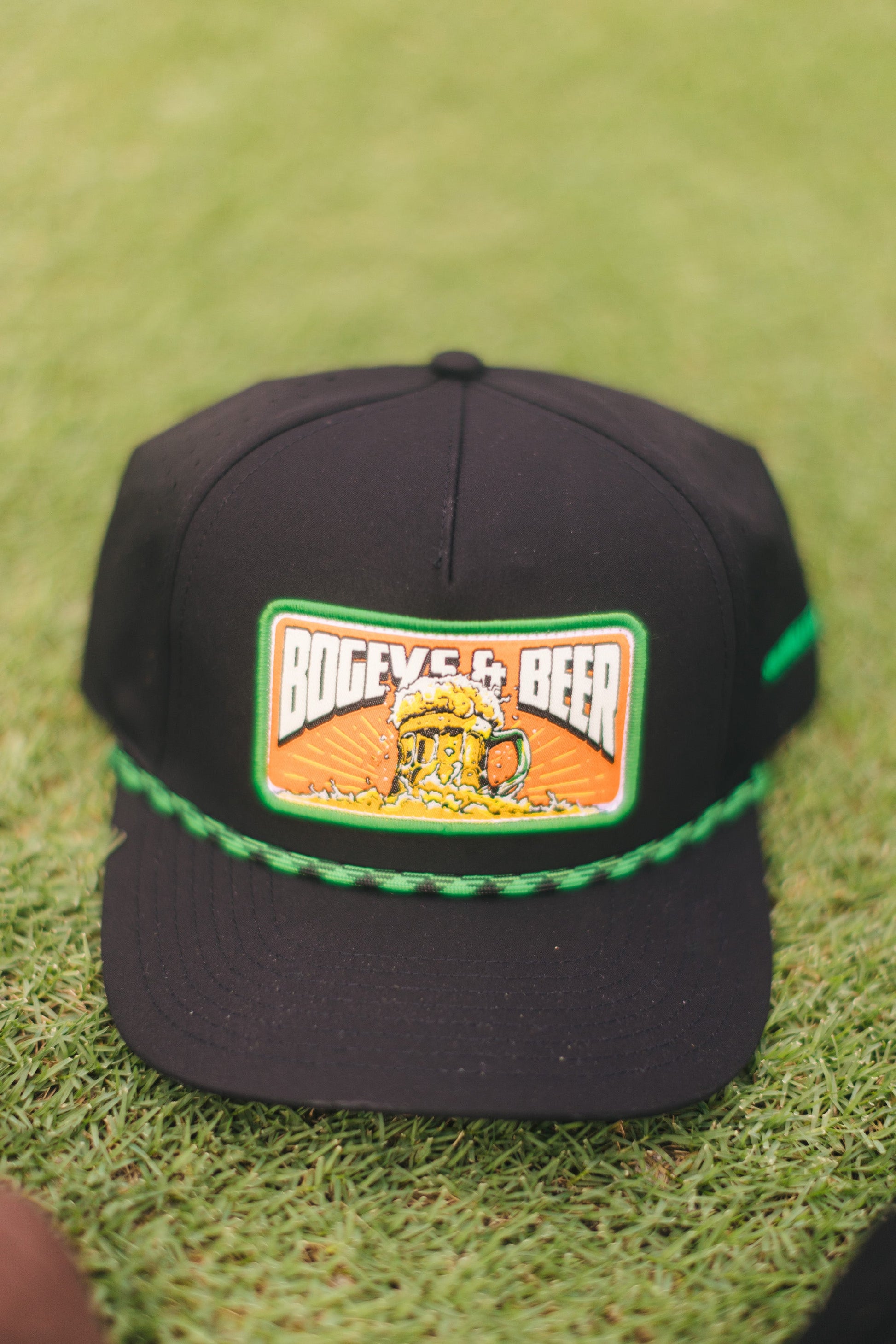 Bogeys and Beer Patch Rope Golf Hat